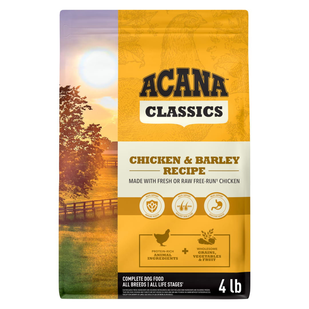 ACANA Classics Dry Dog Food Chicken and Barley Recipe