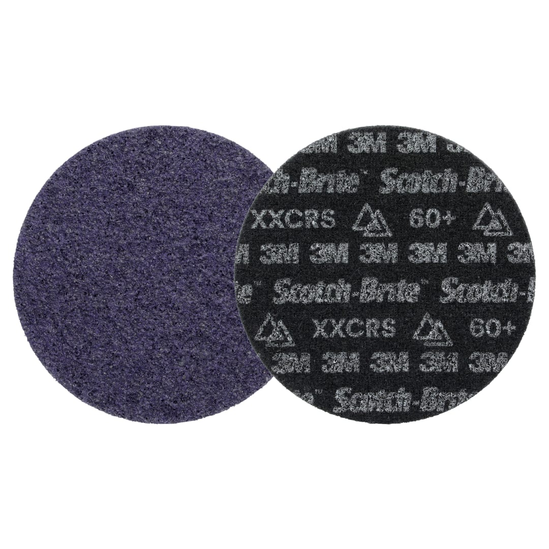 Scotch-Brite™ Hassas Ağır Hizmet Tipi Yüzey Hazırlama Diski, HD-DH, X-Extra Coarse 60+, 178 mm x NH, 25 ea/Case