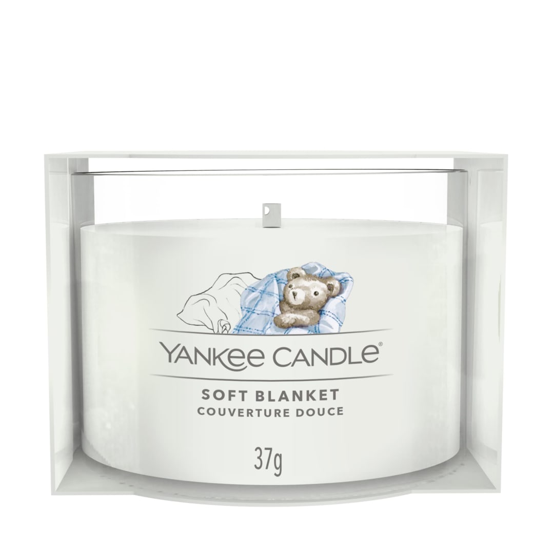 Yankee Candle® Scented Candles Filled Votive | Clean Cotton | Soy Blend Wax Mix | 1 Count