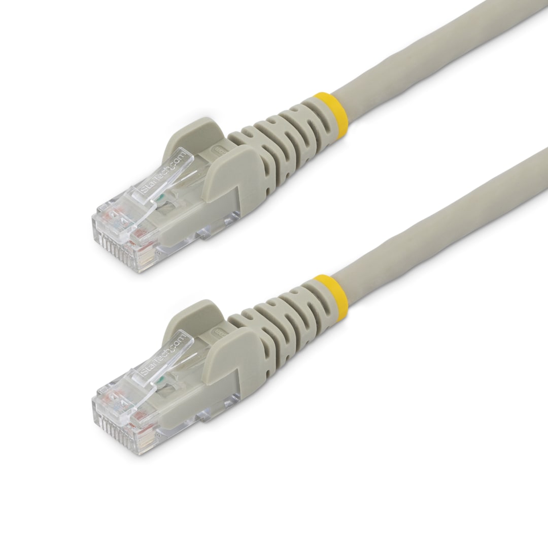 15ft Gray CAT6 UTP Snagless Patch cable - LSZH