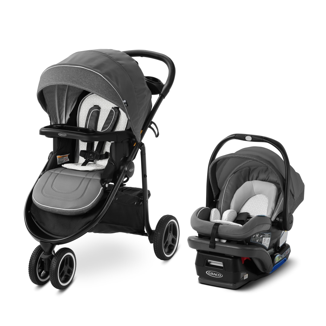 Graco® Modes™ 3 Lite Platinum Travel System, Wit