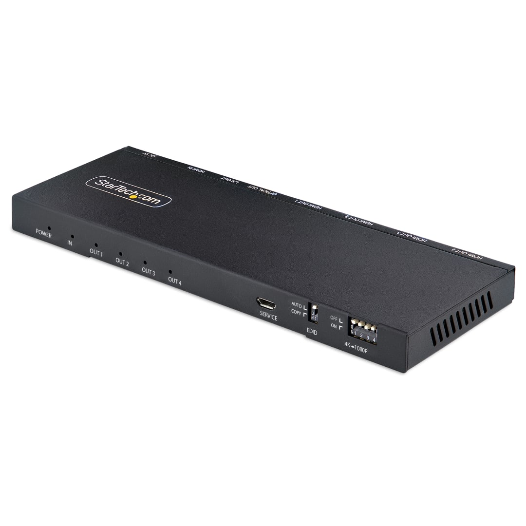 4 port HDMI splitter with Scaler