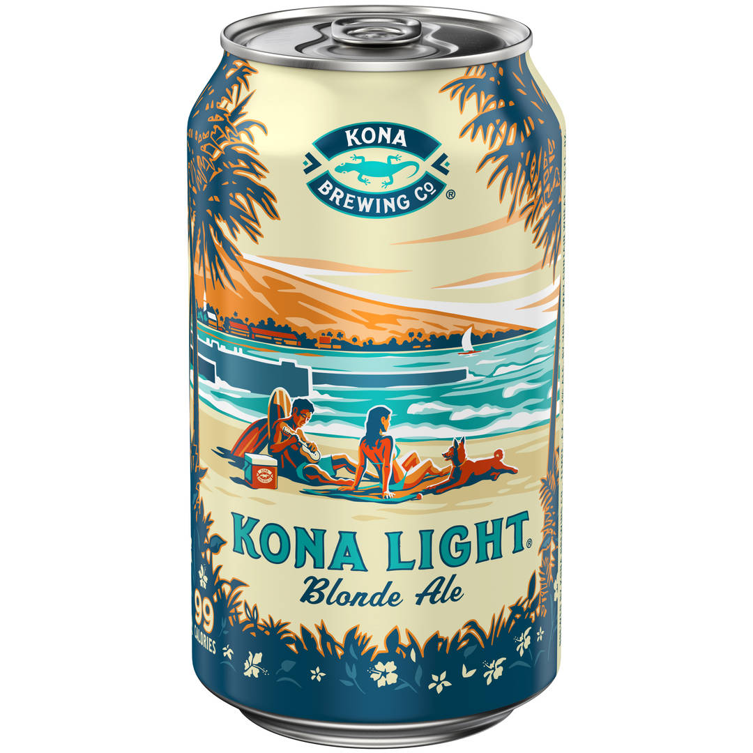 Kona Light 12 oz Single CAN 4_2ABV - Hawaii Version