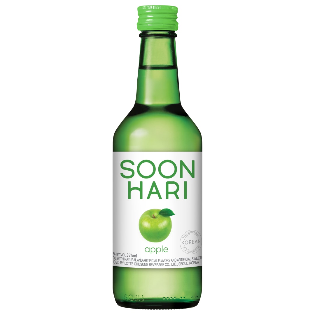 Soonhari Korean Soju Apple Non-appellated 375ml