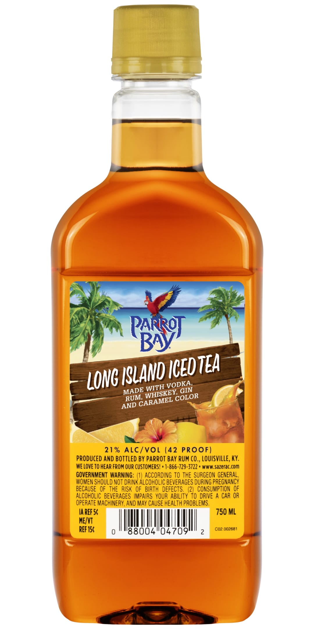 Parrot Bay Long Island Iced Tea Cocktail 750ml 42 Proof