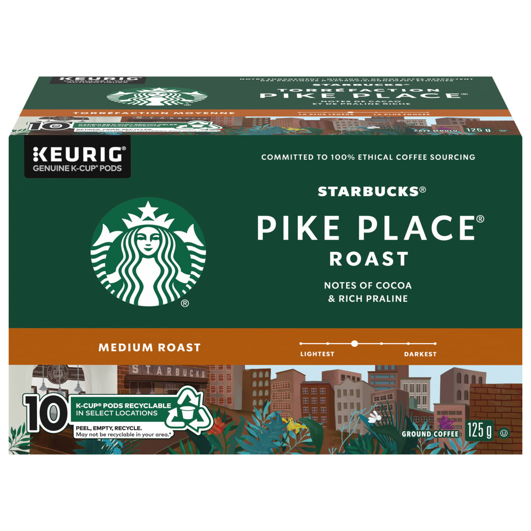 SBUX K-Cup PIKE PLACE 6x10ct CA