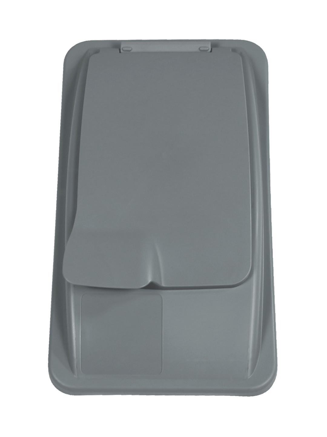  WASTE WATCHER - Single - Lid - Solid Lift - Executive Grey