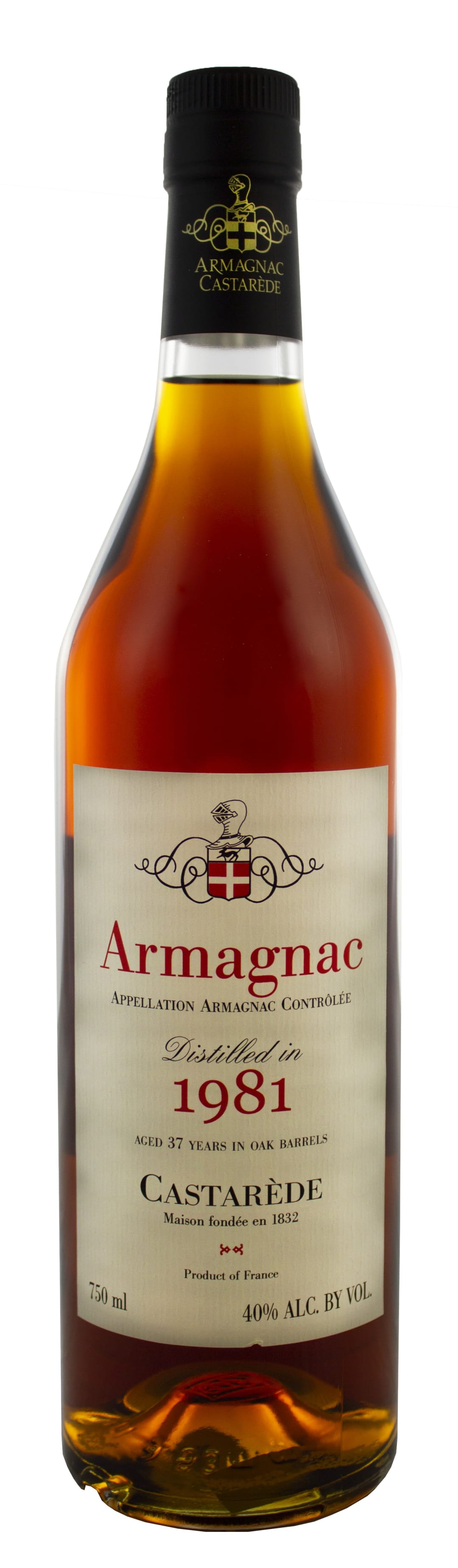 Castarede 1981 Armagnac 750ml 80 Proof