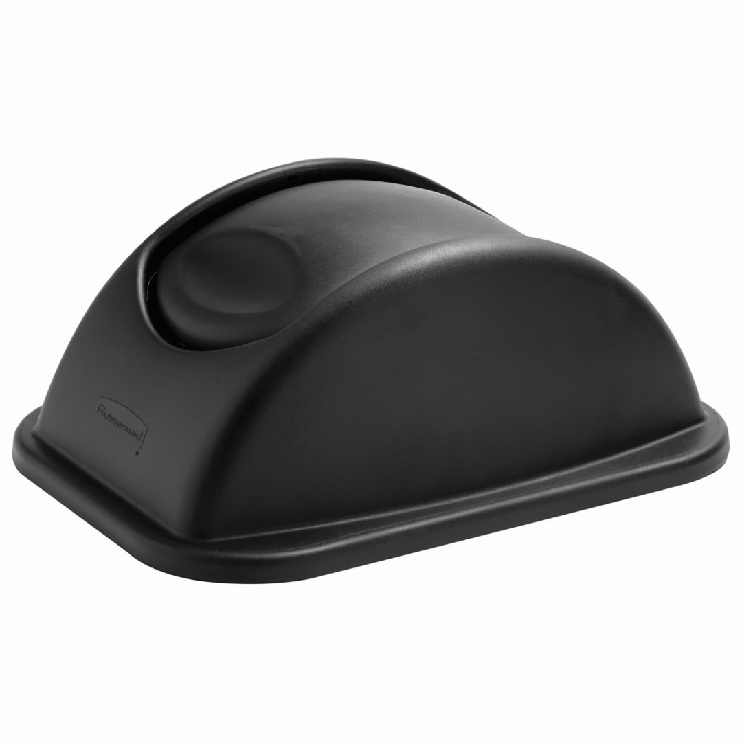 Wastebasket Lid Medium 28 QT Black
