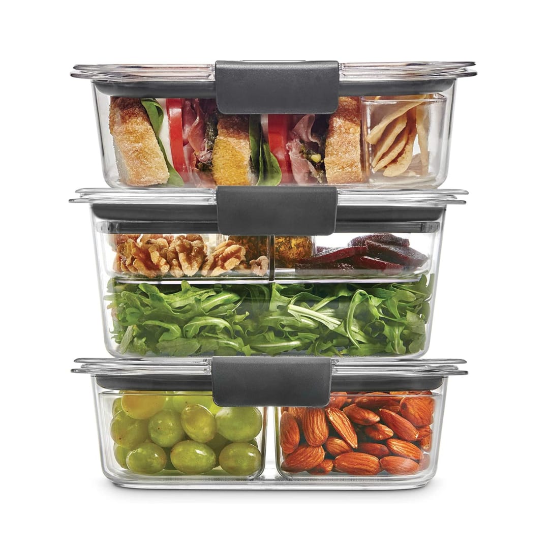 Rubbermaid Brilliance 8-Piece Food Storage Container Set