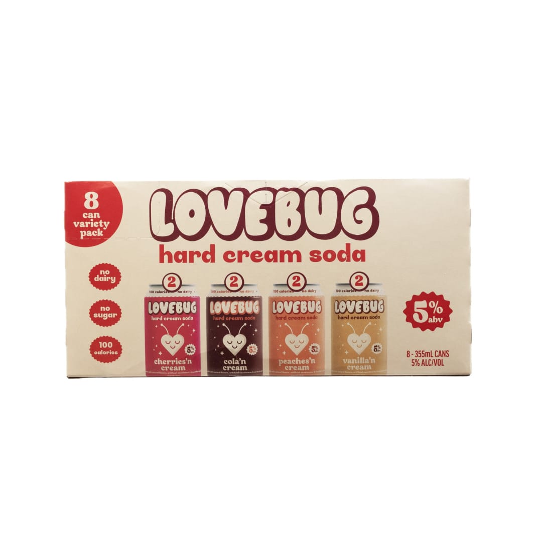 Lovebug Variety Cocktail 8 Pack 12fl oz Can 10 Proof