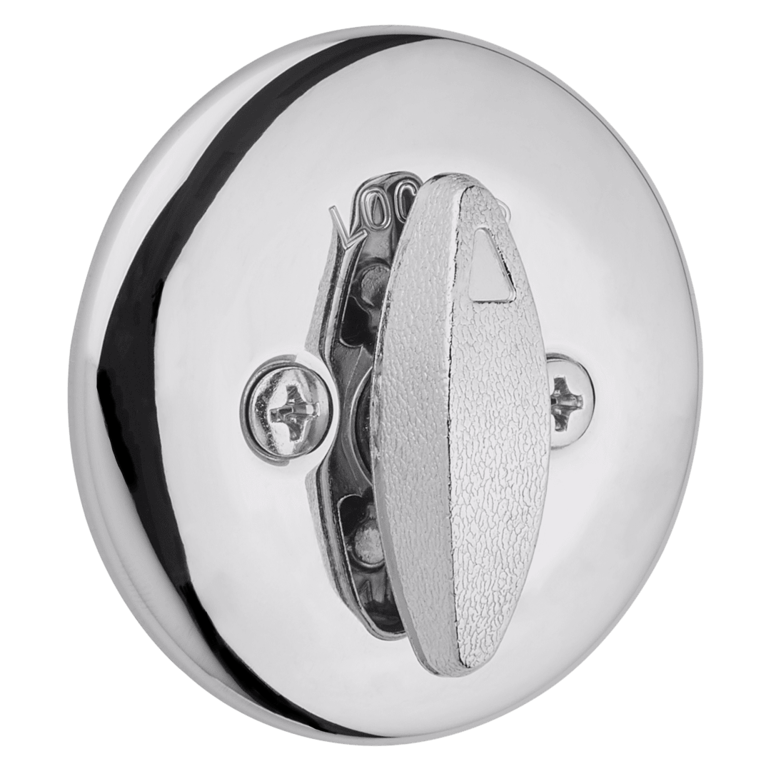 663 Unkeyed  Deadbolt in Polished Chrome