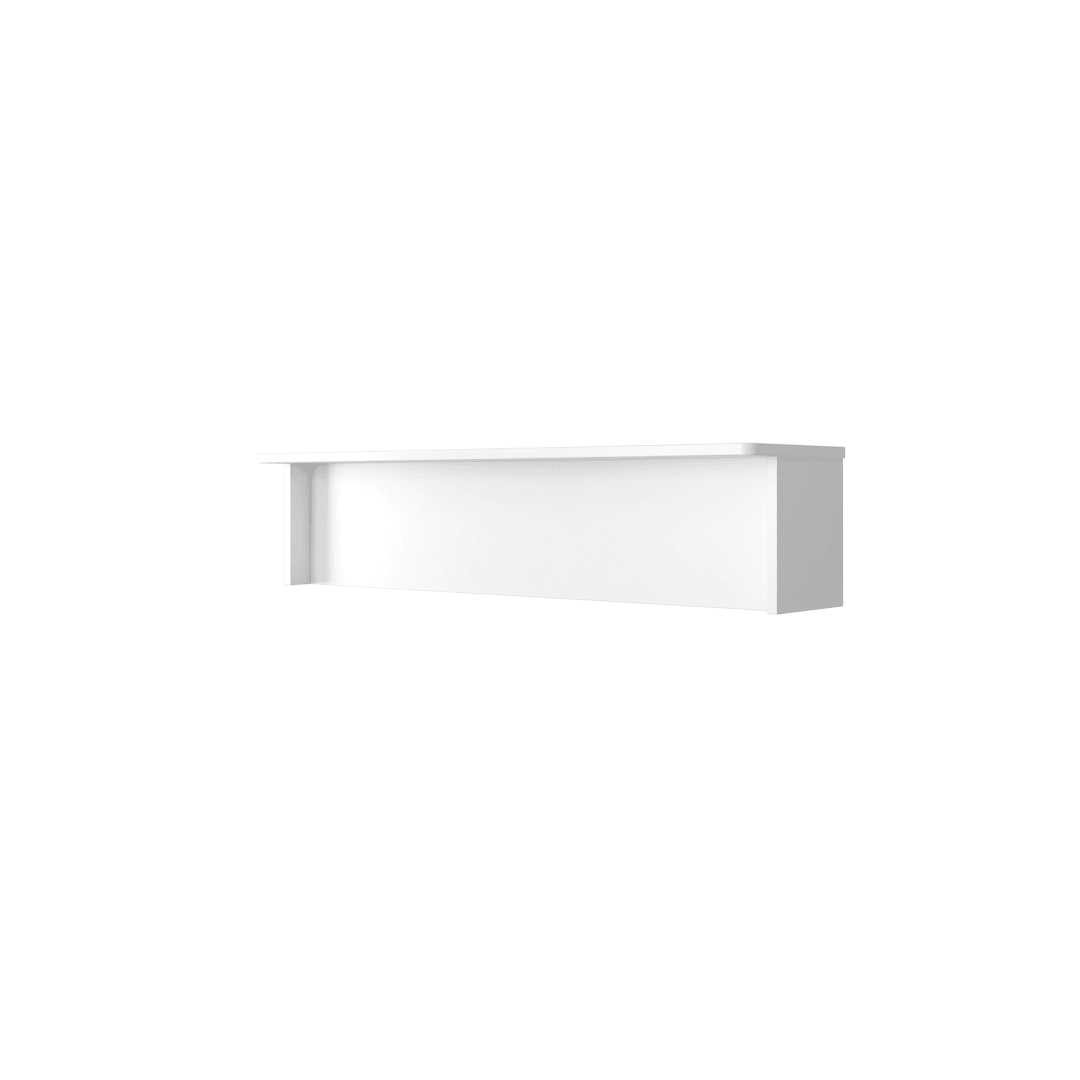 Cornerstone 59.5"W Reception Shelf, White