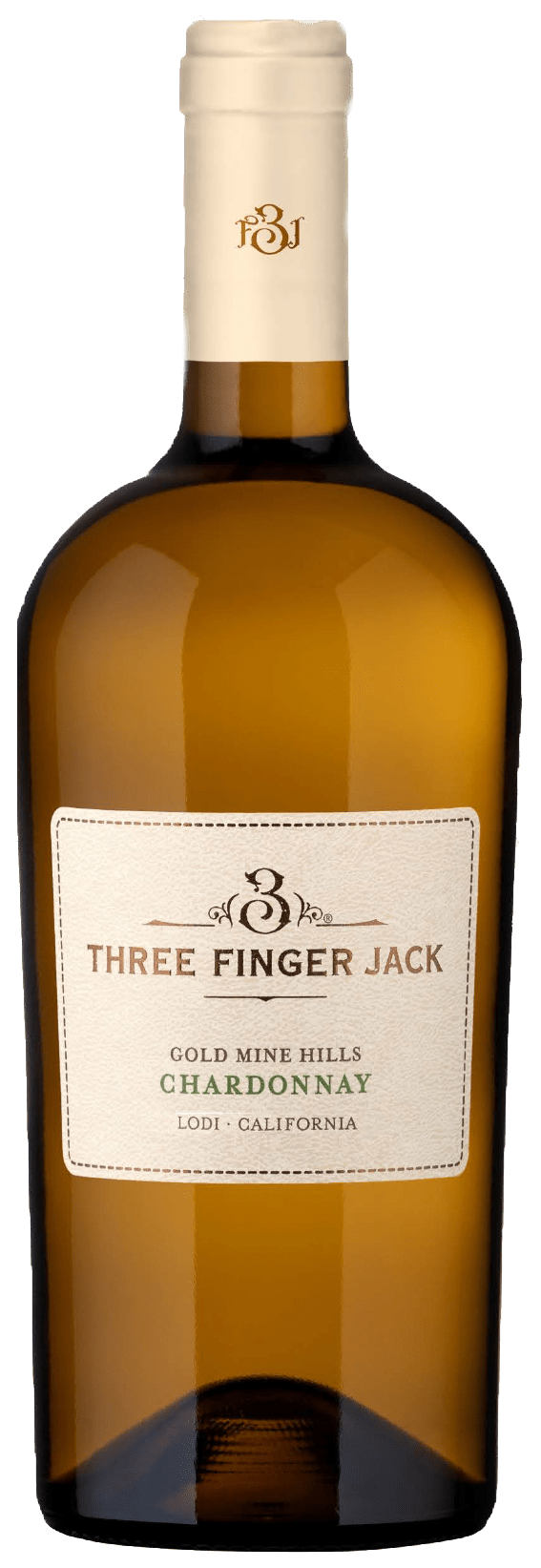 Three Finger Jack, Chardonnay, Lodi, California, White Wine, 750ml