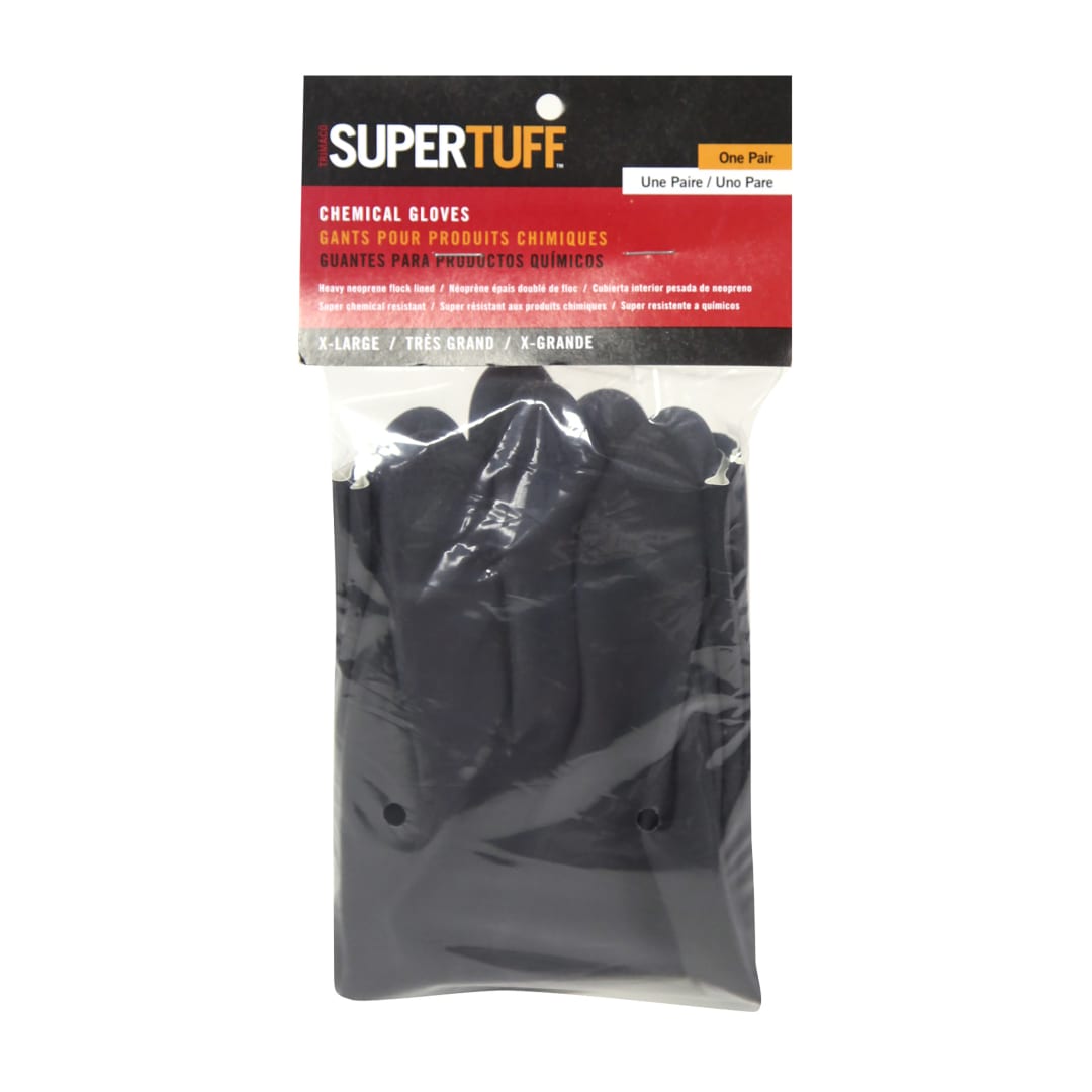 Neoprene Chemical Gloves, X-Large