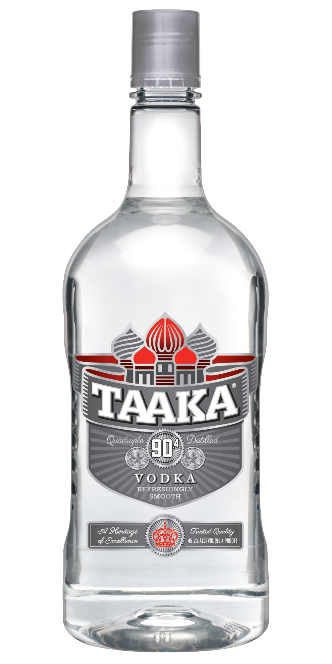 Taaka Vodka 1.75l Plastic Bottle 90.4 Proof