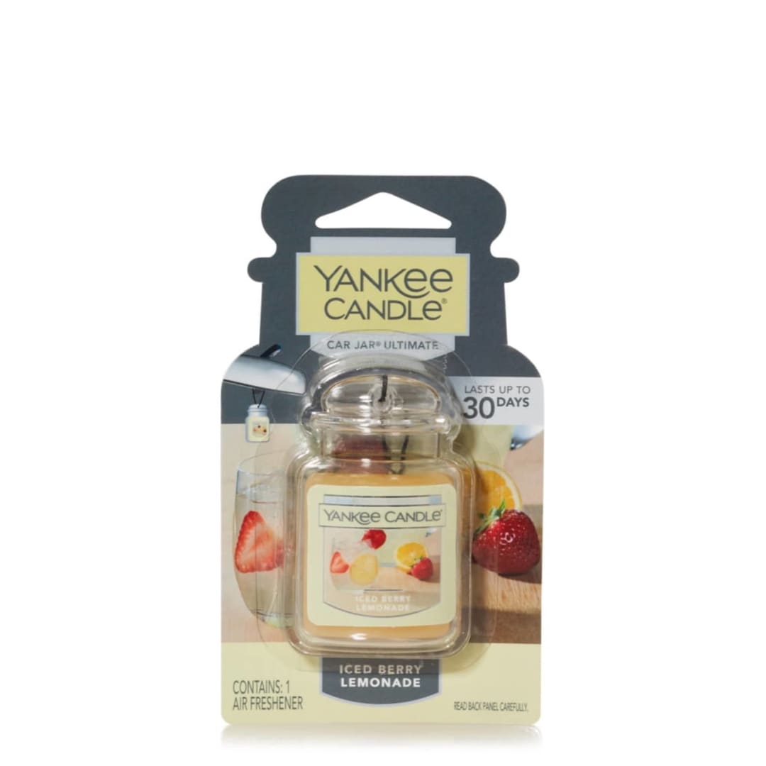 Yankee Candle Iced Berry Lemonade Car Jar Ultimate