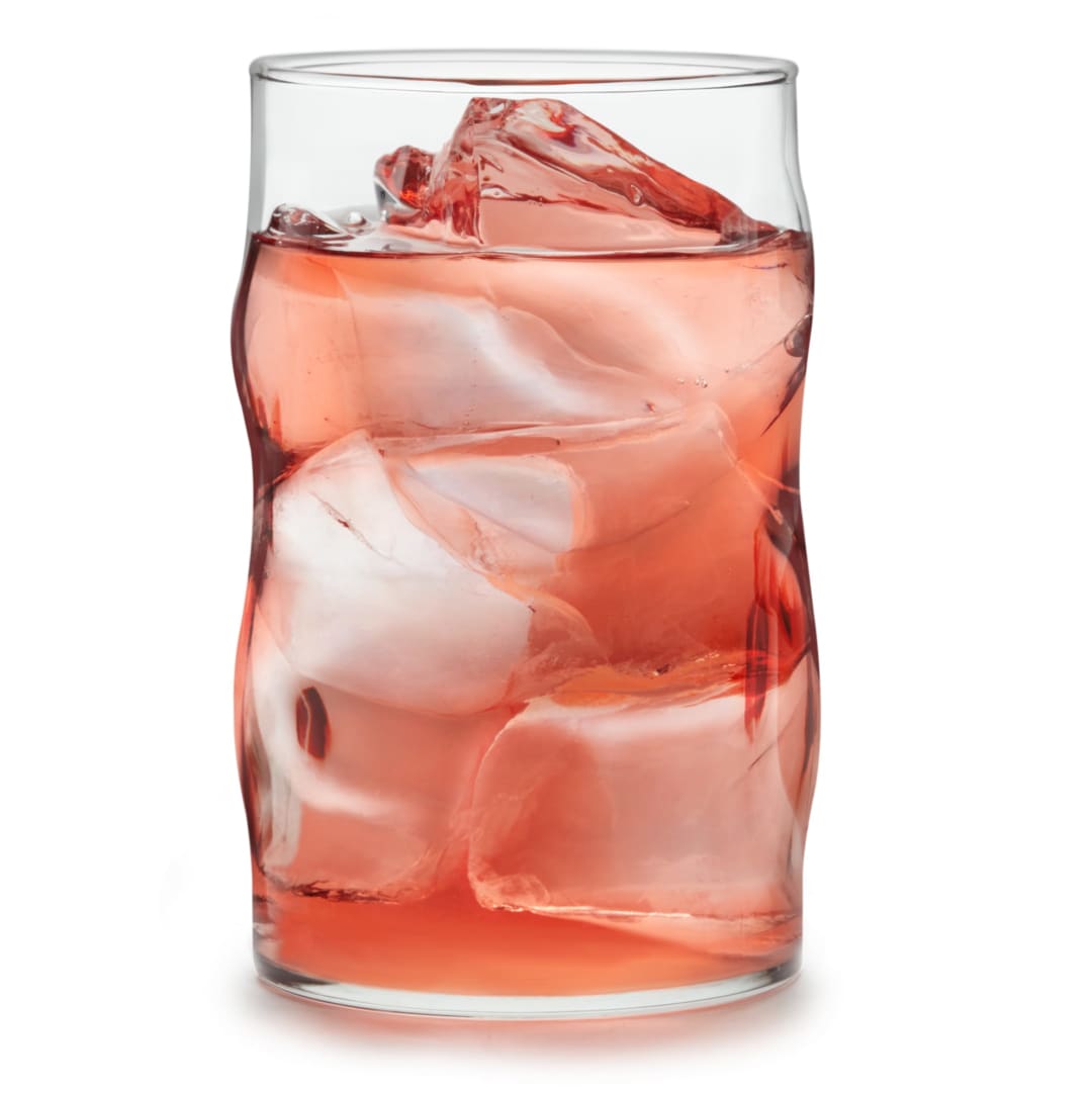 Libbey Lava Tumbler Glasses, 16-ounce, Set of 8