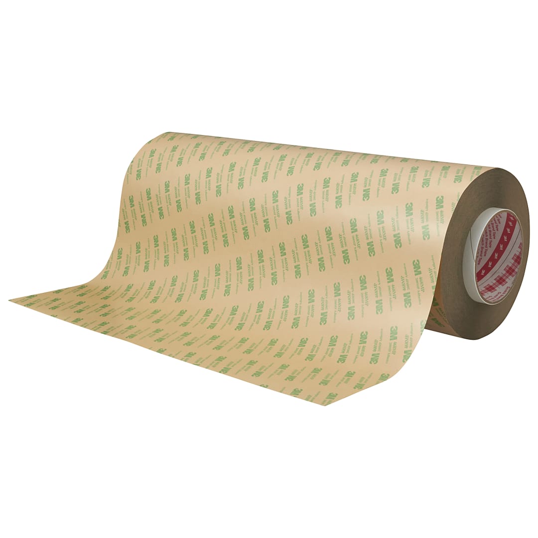 3M™ Adhesive Transfer Tape 468MP, Transparent, 1540 mm width, Config Roll