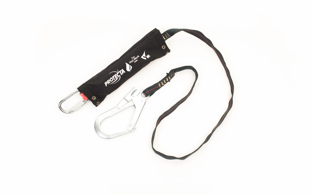 3M™ Protecta® Shock-Absorbing Lanyard for Welders, Kevlar® Fiber Web, Single Leg, 1.5 m, AE5215KBF