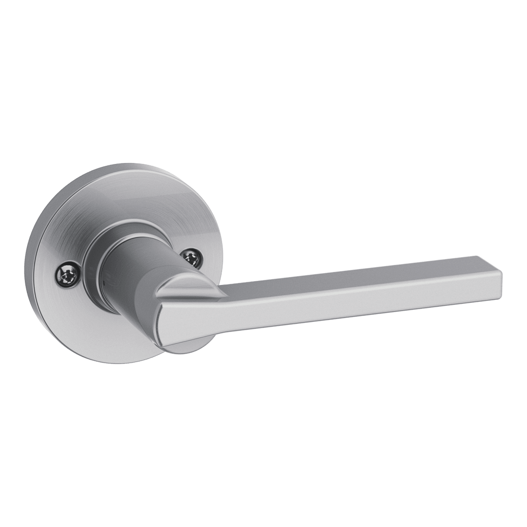 Casey Half - Dummy Door Lever in Satin Chrome
