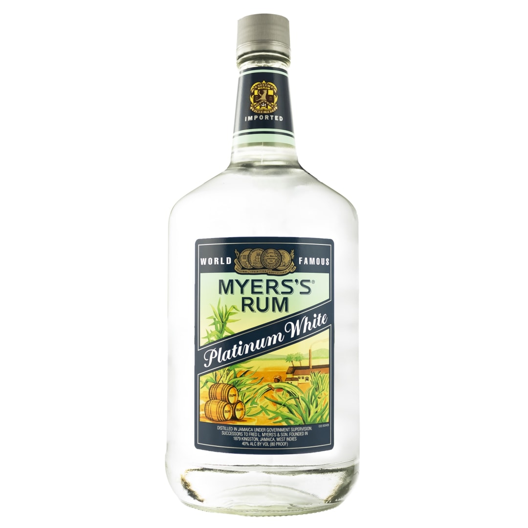 Myers's Platinum White Rum 1.75l 80 Proof