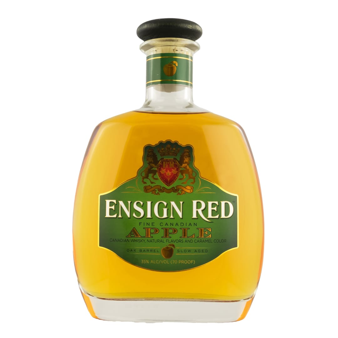 Ensign Red Apple Candian Whisky 750ml 70 Proof