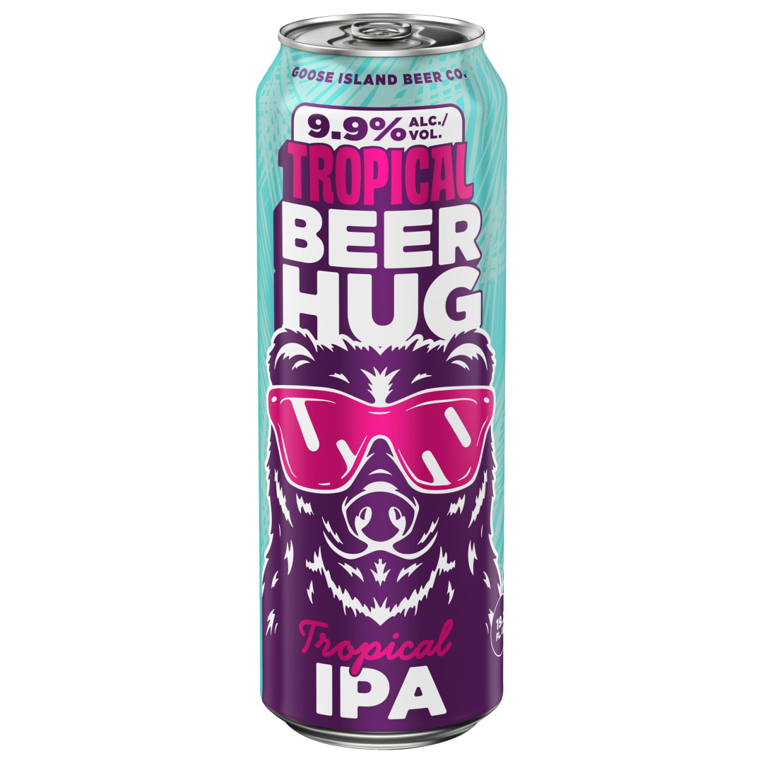 Goose Island Tropical Beer Hug 19.2 oz Single CAN 9_9ABV