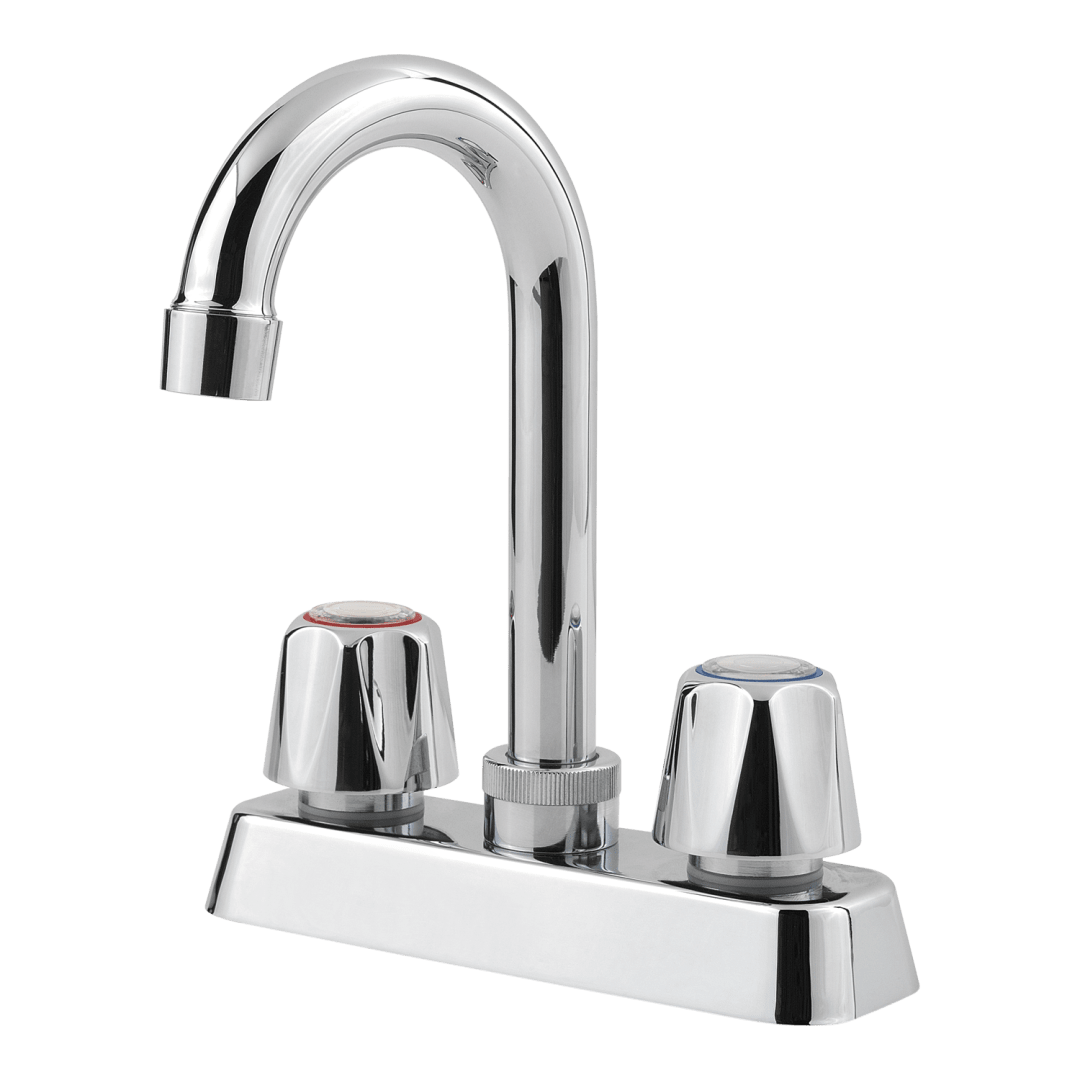 Pfirst Series 2-Handle Bar/Prep Kitchen Faucet in Polished Chrome