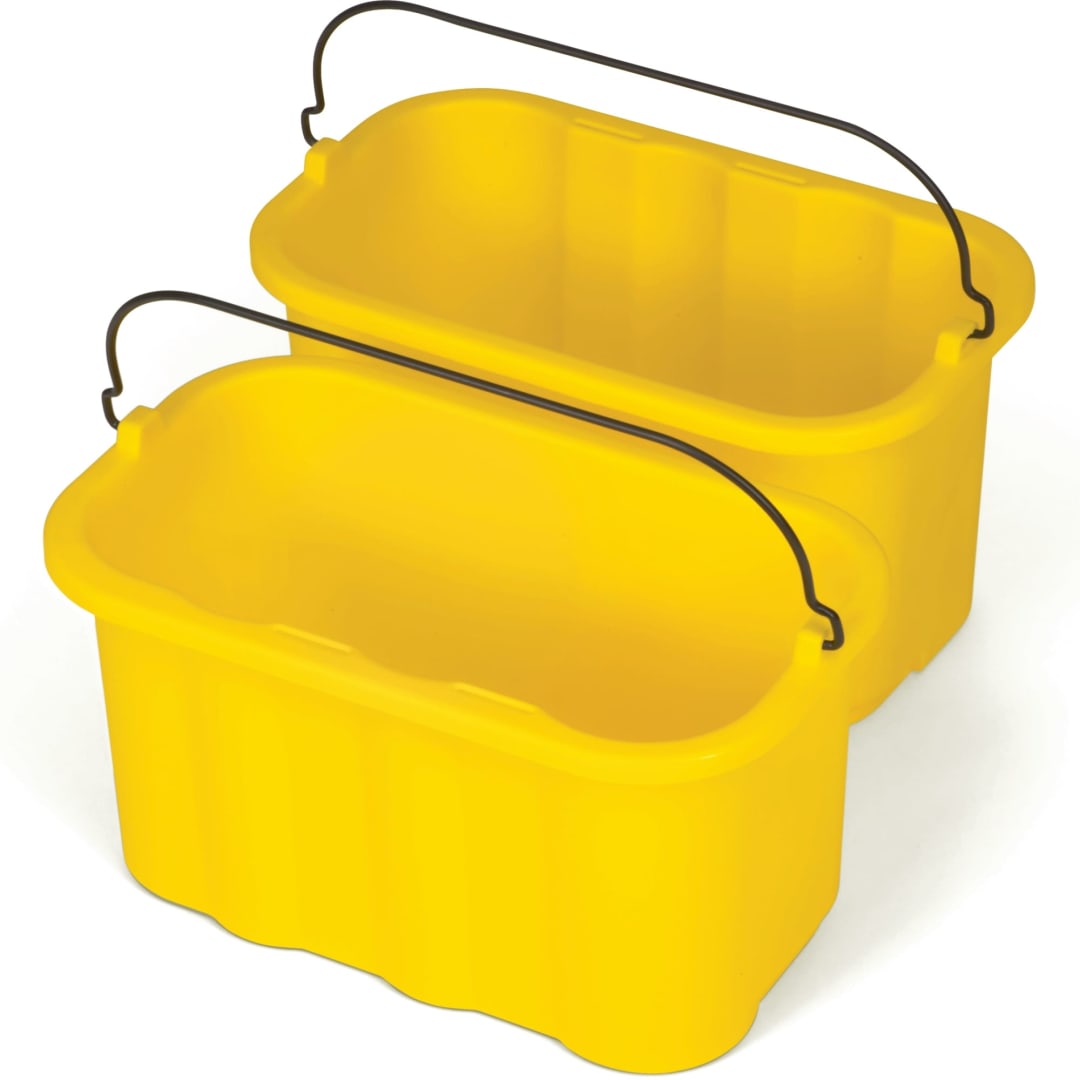 Rubbermaid Commercial Products 10-Quart Caddy, Yellow