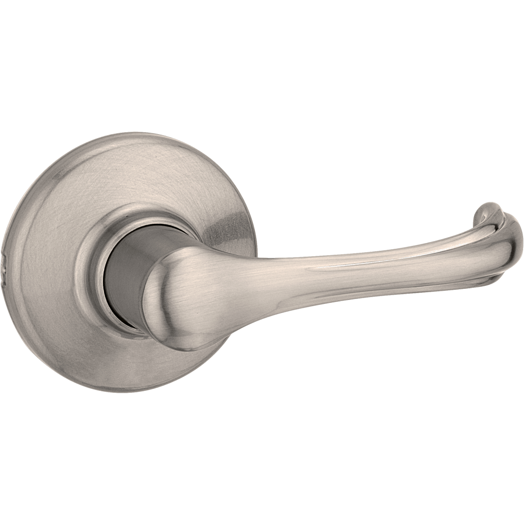 Dorian Hall/Closet Lever in Satin Nickel