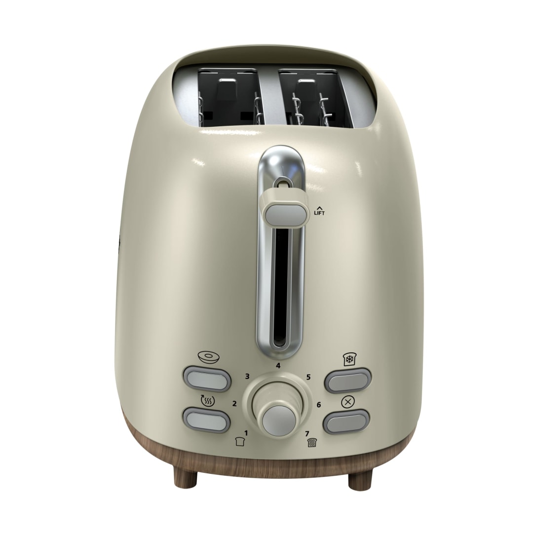 Oster® 2-Slice Toaster with Extra Wide Slots, Oat Milk