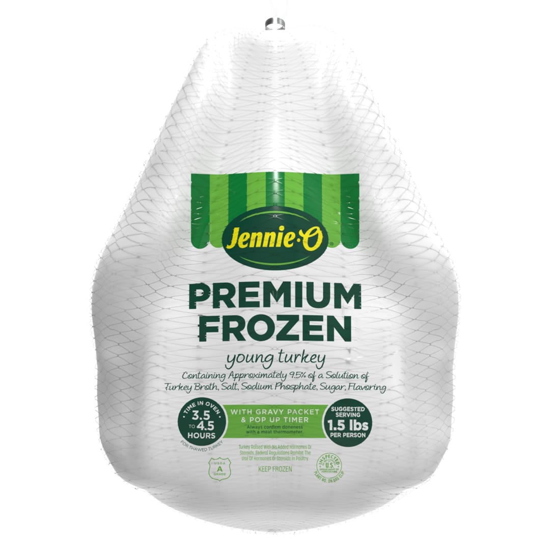 JENNIE-O YOUNG TURKEY 9.5% 14-16 FZ W/GRAVY PP