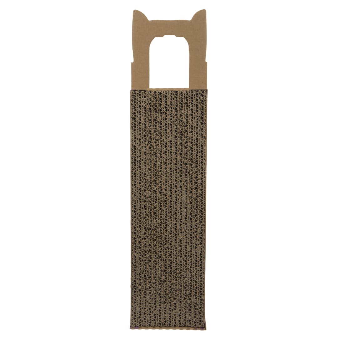 SmartyKat Scratch Up Corrugate Hanging Cat Scratcher with Catnip Infusion Technology, Versatile for Floor or Wall Use