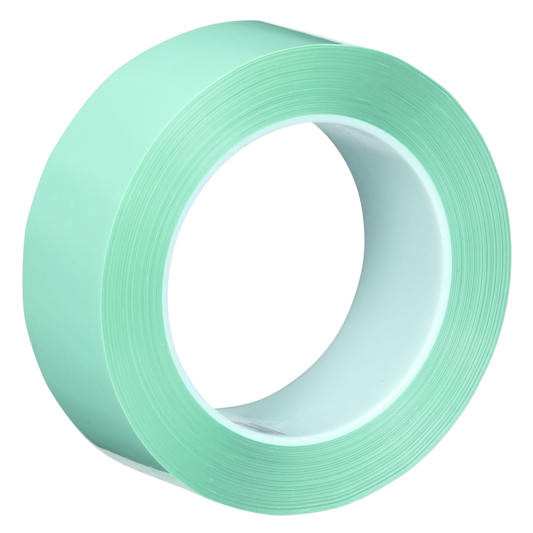 3M™ Polyester Bant 876, Yeşil, 25 mm x 66 m, 0.08 mm