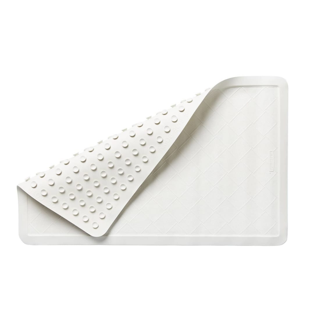 Safti Grip® Bath Mat, Medium, White