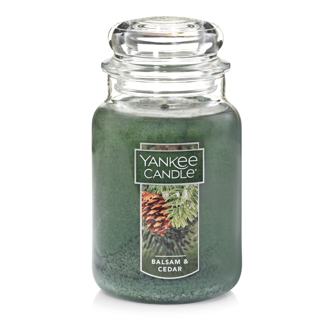 Yankee Candle Balsam & Cedar Original Large Jar Candle