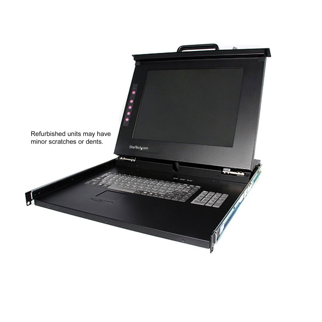 Refurbished 15 Inch Folding LCD Rack Console