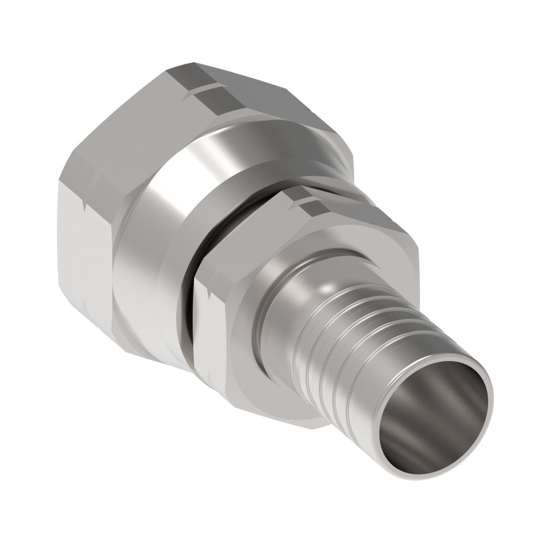 Aeroquip 5/8 Female Sae 45° Nipple Assembly X -10 Tfln Hose