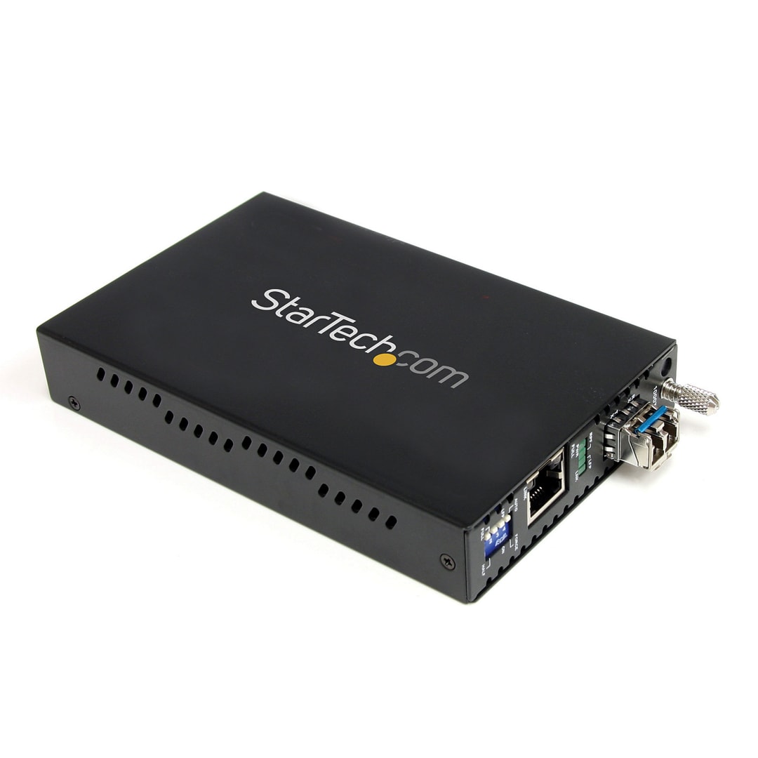 Gigabit Single Mode Fiber Media Converter LC