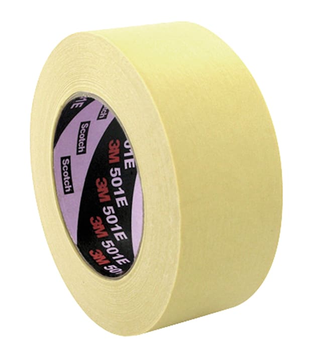 3M™ Yüksek Sıcaklık Endüstriyel Maskeleme Bandı 501E, Bej, 18 mm x 50 m