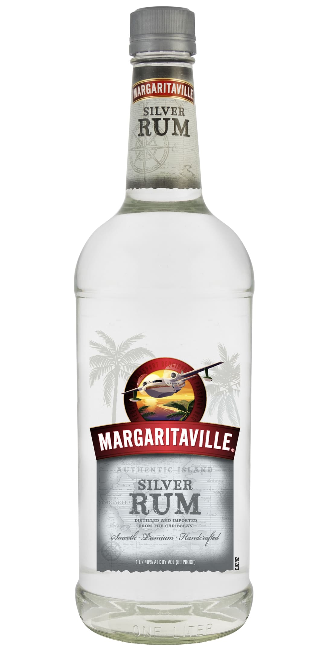 Margaritaville Silver Rum Bar 1l 80 Proof