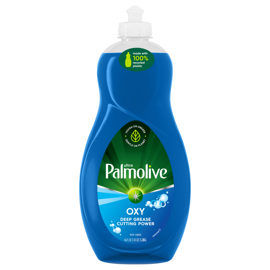 Palmolive Ultra Dishwashing Liquid Dish Soap, Oxy Power Degreaser - 46 Fluid Ounce
