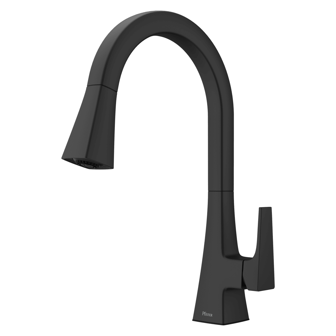 Maximillion Pull-Down Kitchen Faucet in Matte Black