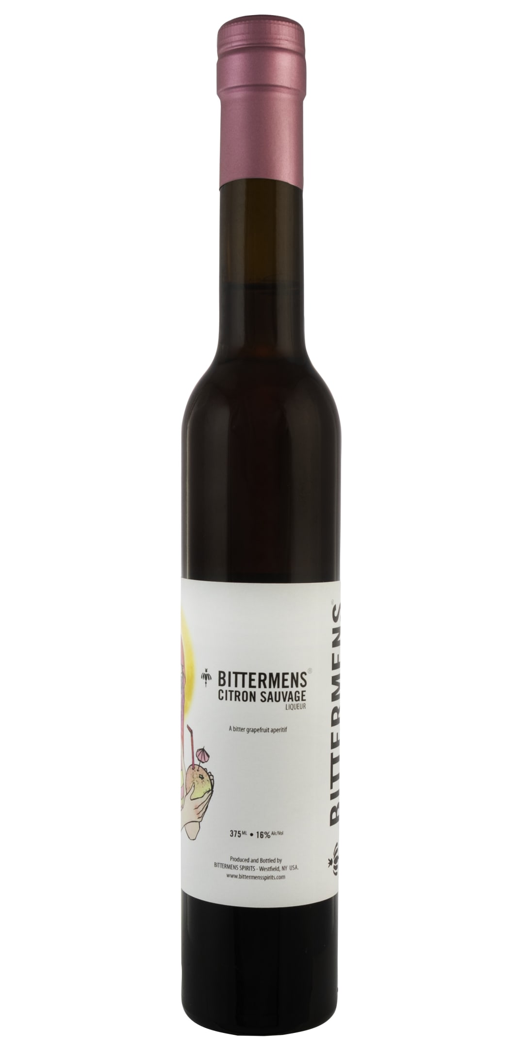 Bittermans Citron Sauvage Liqueur 375ml 32 Proof