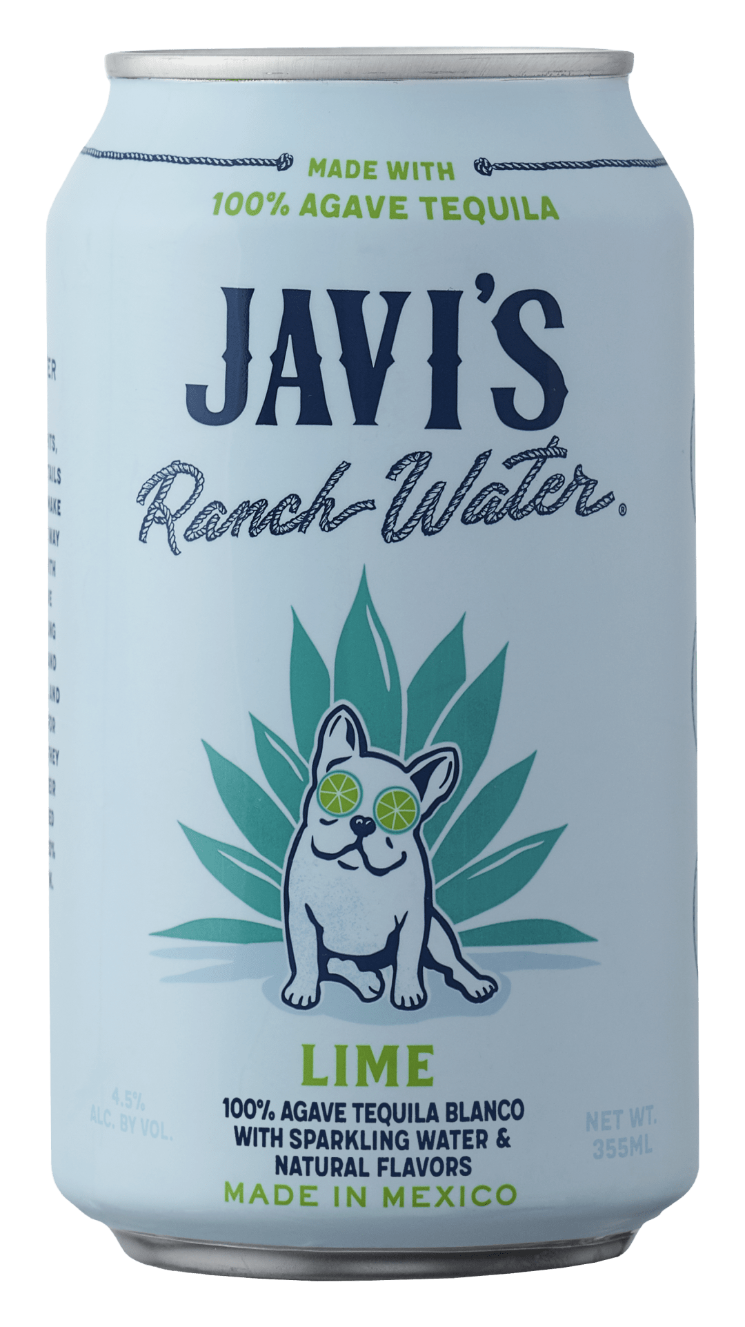 JAVI'S Ranch Water Lime Tequila Seltzer Single Serve 355ml Can