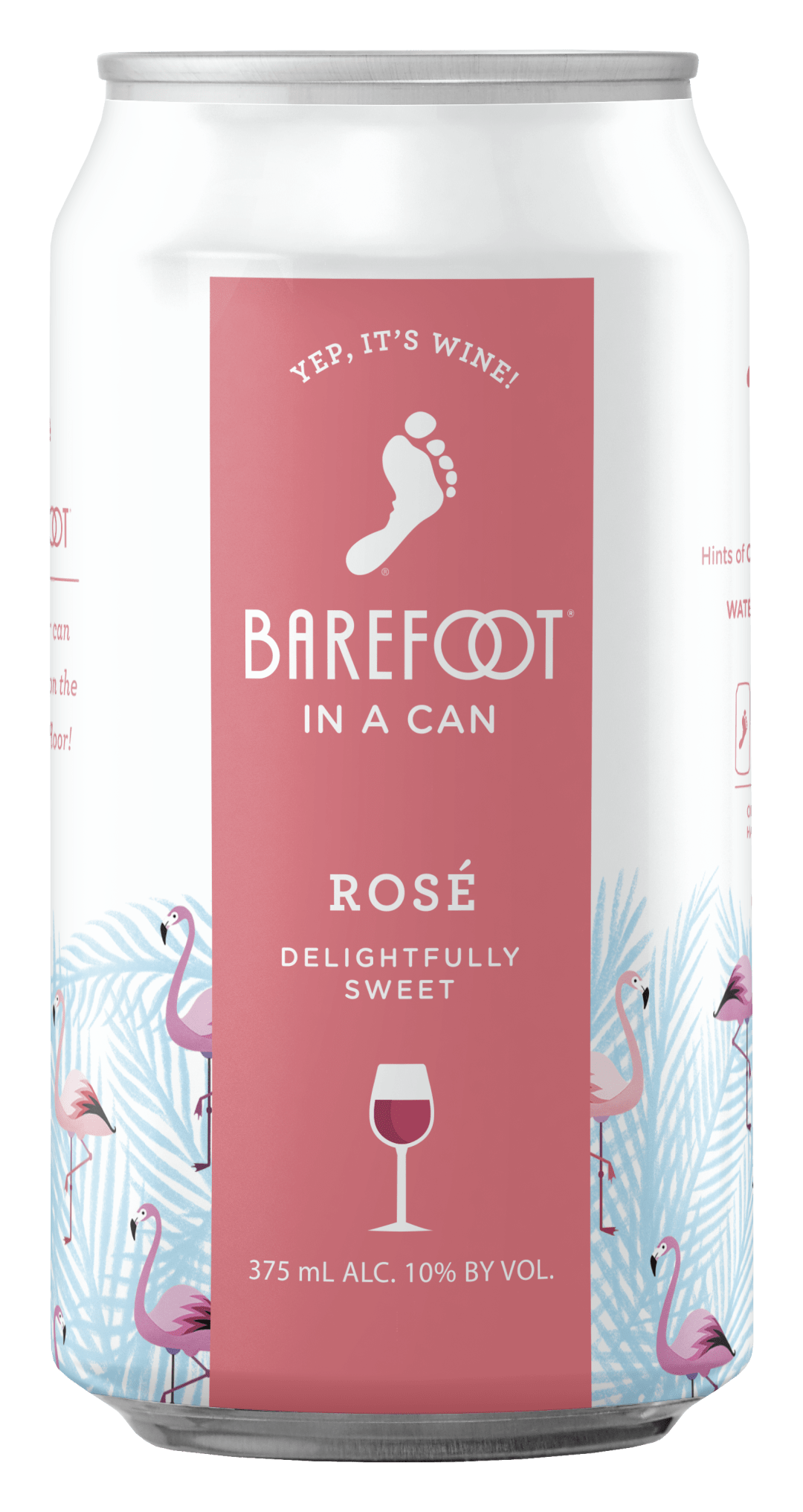 Barefoot Cellars Rosé Blush Wine 375ml Can