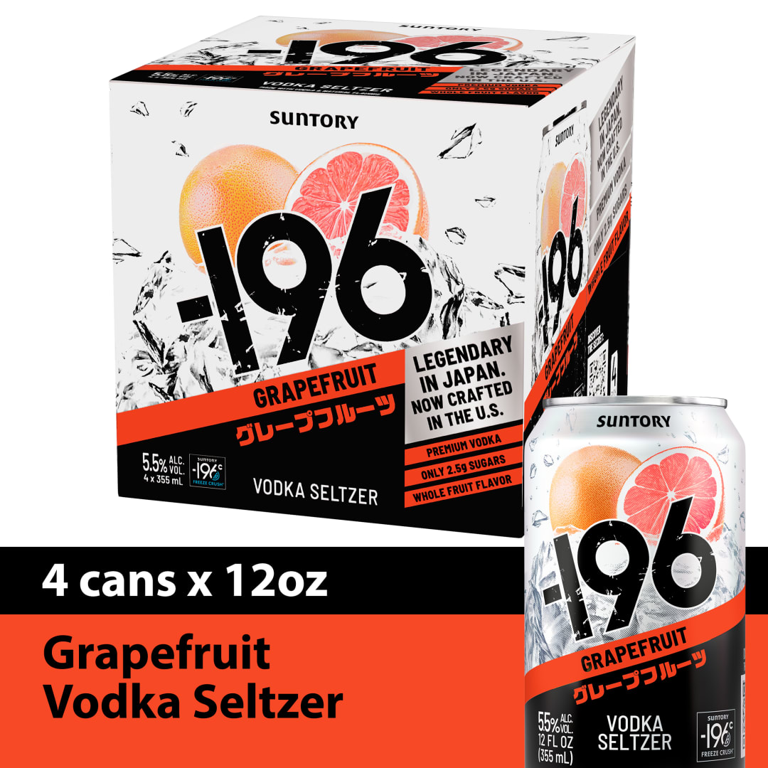 -196 Ready to Drink Grapefruit 5.5 Can 6/4PK 355ML