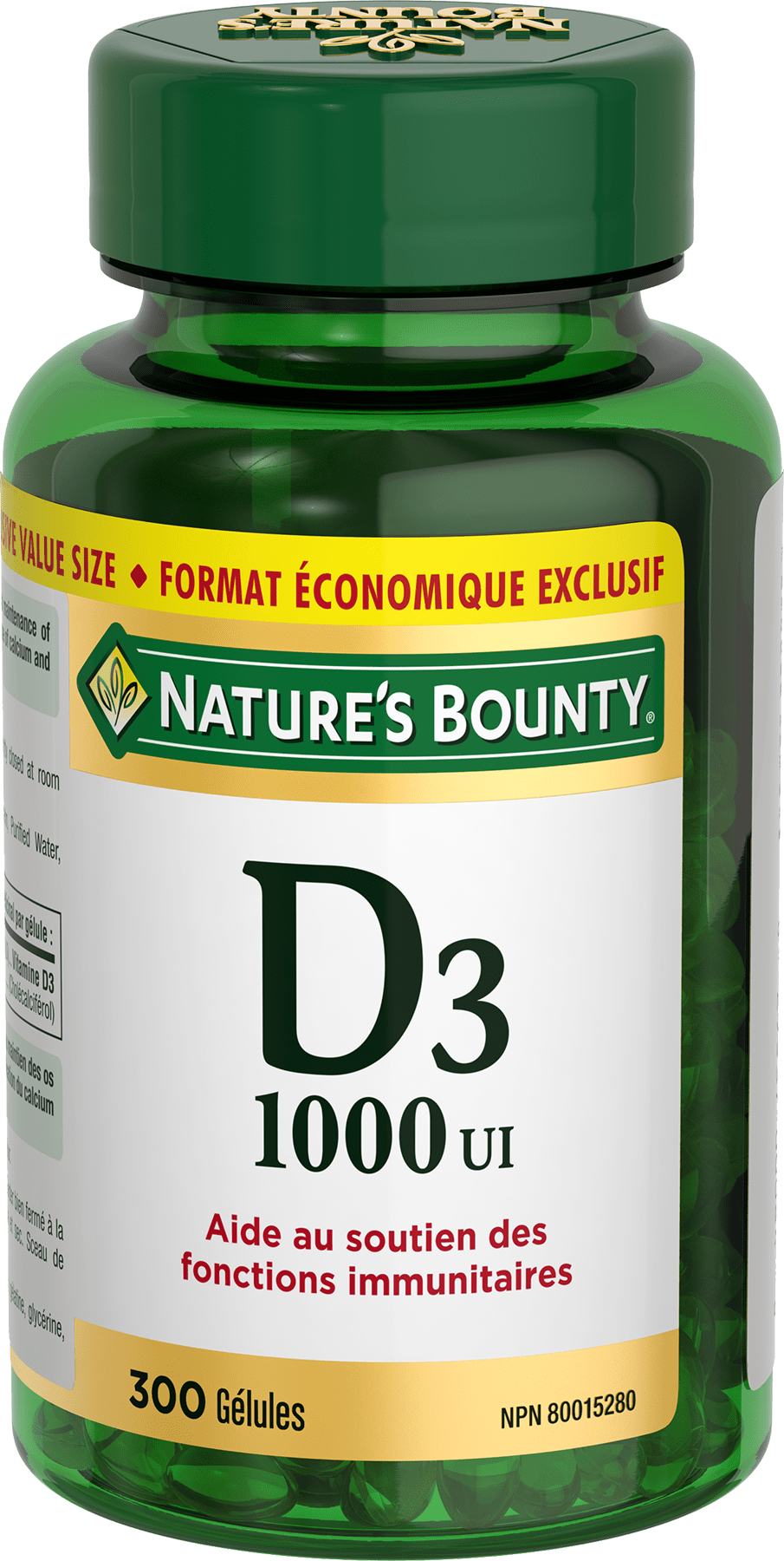 NBTY Vit D3 300 24x300 SGL CA