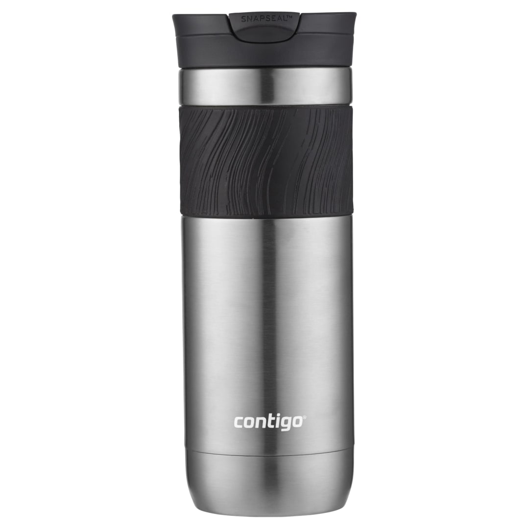 Contigo Byron 2.0 20oz Stainless Steel Travel Mug with SNAPSEAL Lid and Grip Gunmetal